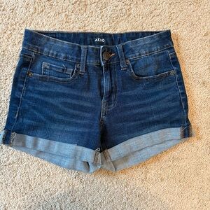 Aeropostale Women's Dark Blue Jean Shorts